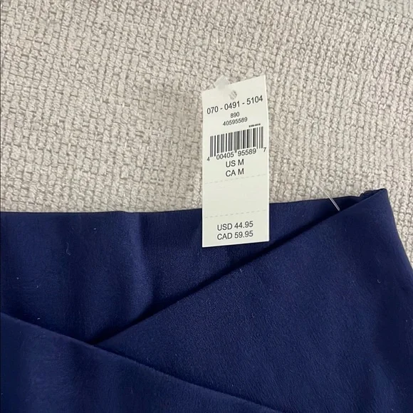 Aerie Navy Crossover High-Rise Leggings - Picture 4 of 4